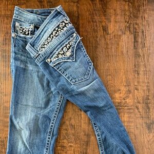 Miss Me Easy Capri with Embellished Pockets
